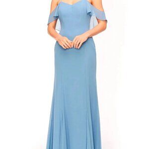 BARI JAY BRIDESMAID DRESS - NWT SIZE 8 - BLUE
